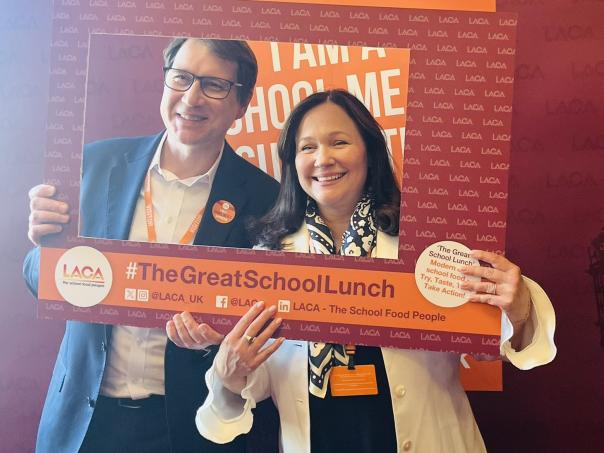 LACA ambassadors Nadim and Tanya Ednan-Laperouse