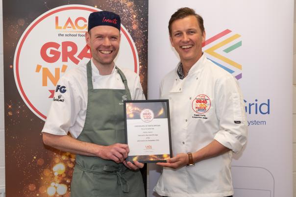 Andy Lidster, from John Wallis CofE Academy (Impact Food Group)