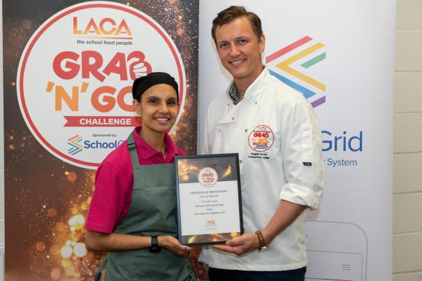 Nerinder Kaur, from King Edwards VI Aston boys (Alliance in Partnership/Sodexo)