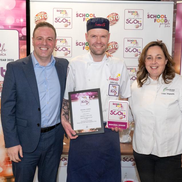 Luke Consiglio, Andy Lidster and Lousie Waggstaffe