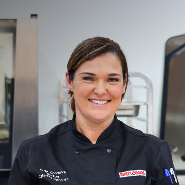Rational on host education catering demo with SCOTY winner Holly Charnock
