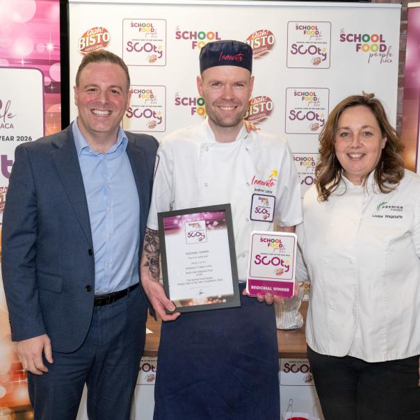 Luke Consiglio, Andy Lidster and Lousie Waggstaffe