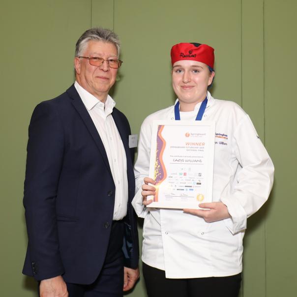 Carys Williams wins 2025 Springboard FutureChef competition 