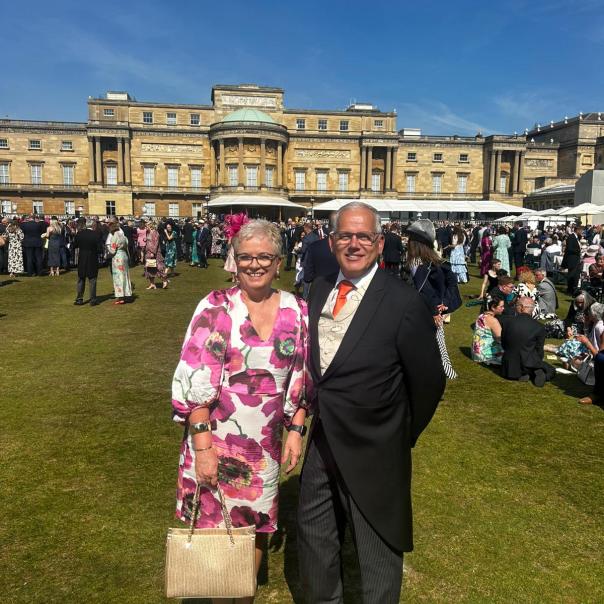 LACA chair & vice chair attend Royal Garden Party at Buckingham Palace 